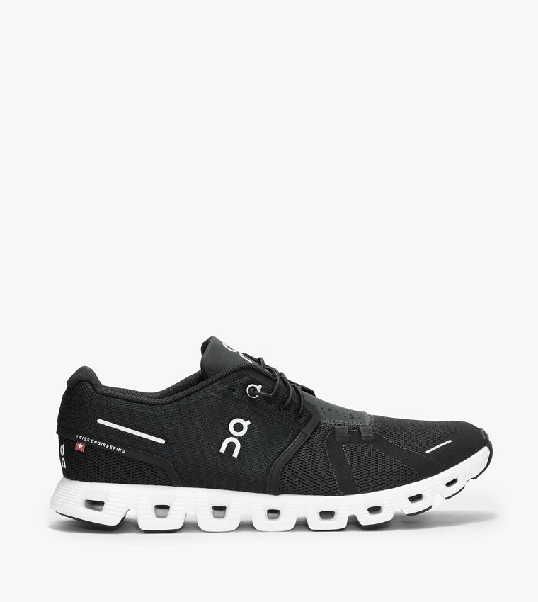 ON Cloud 5 Sneakers - Black-white