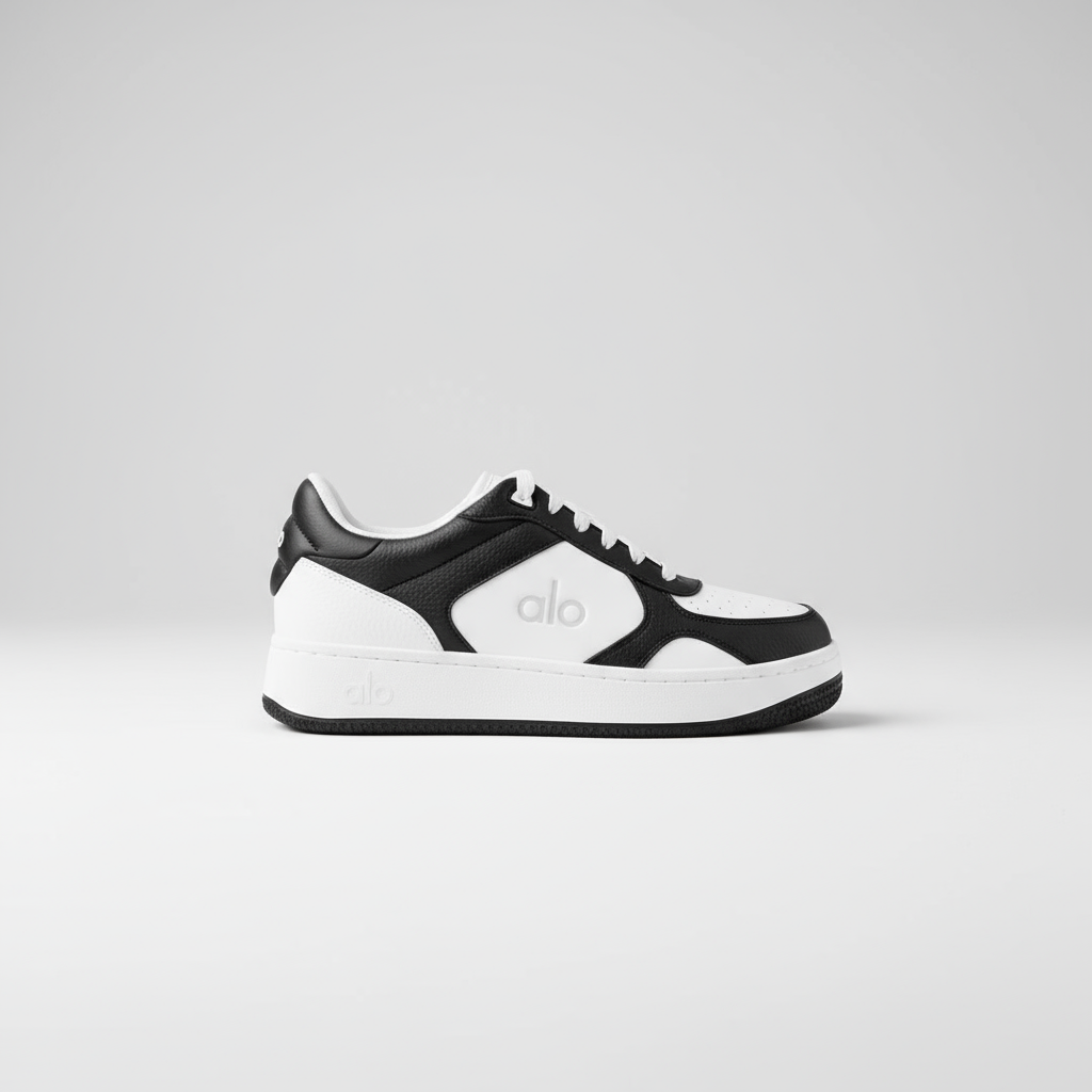 ALO Recovery Mode Sneaker Black/White