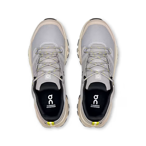 On Cloudrock Low Waterproof – Alloy | Ice